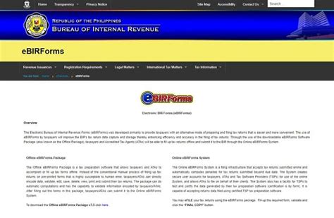ebirforms app|bir website.